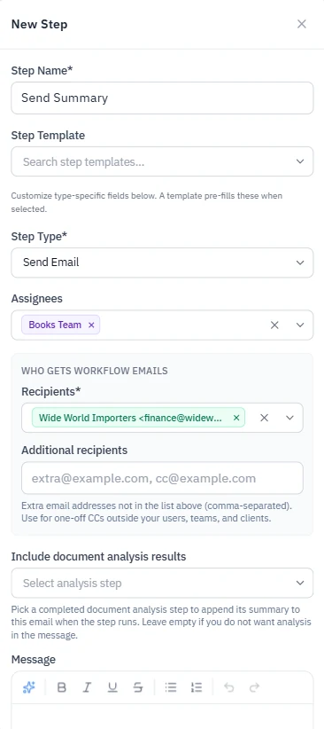Automate delivery